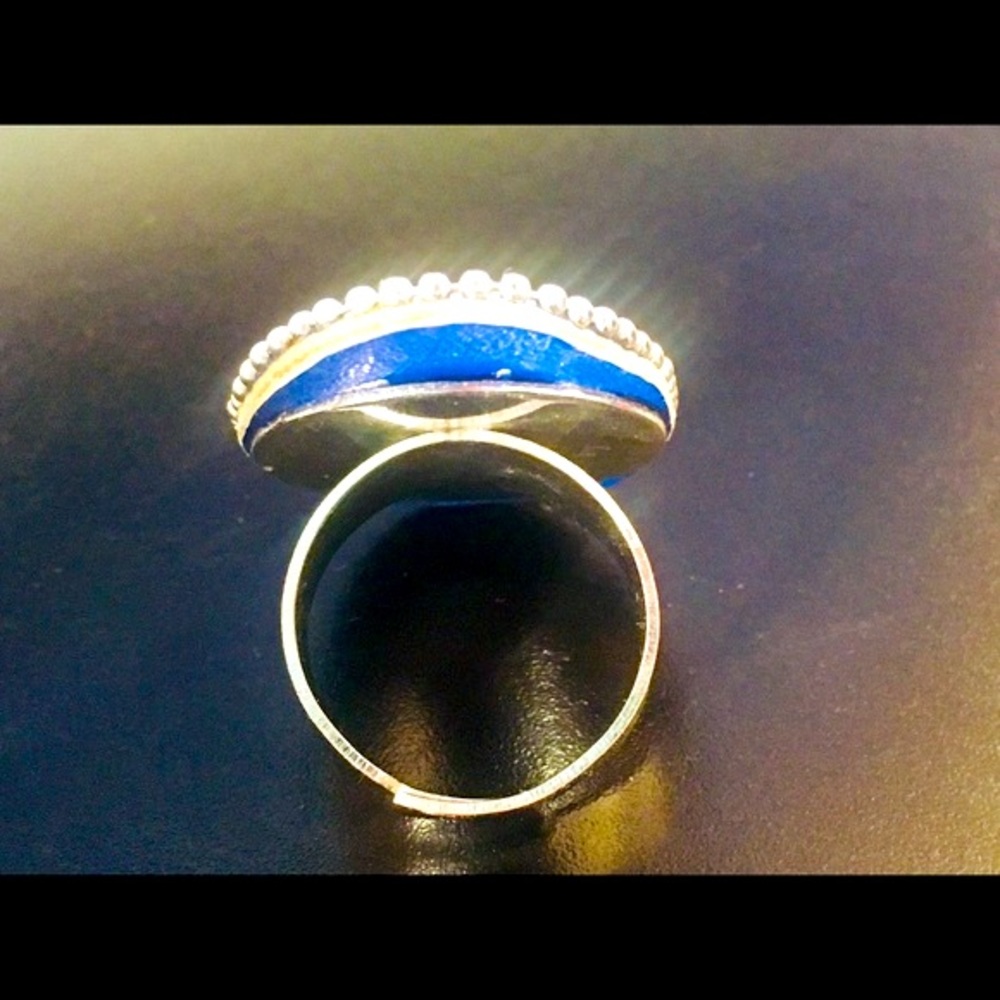 🦋 Boho Seed Bead Adjustable Ring - Picture 8 of 13